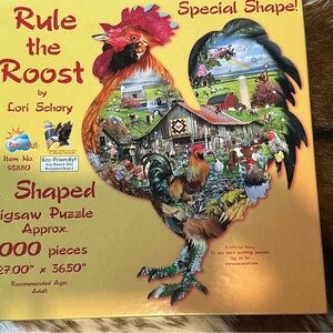 Rule the Roost Jigsaw Puzzle - Special Shape, Multi-Color